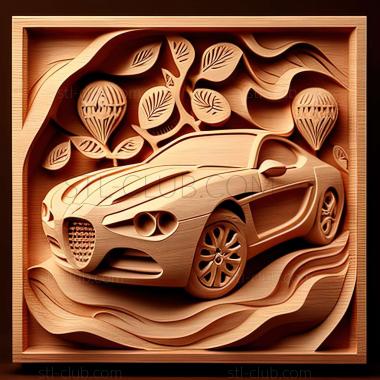 3D мадэль Alfa Romeo GT (STL)